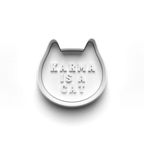 Taylor Cat stamp and cookie cutter cc277